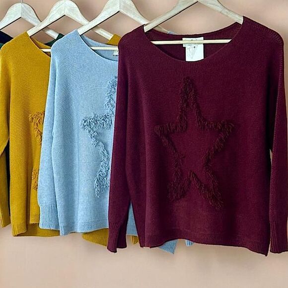 Made in Italy Star Sweater - Picture 4 of 5